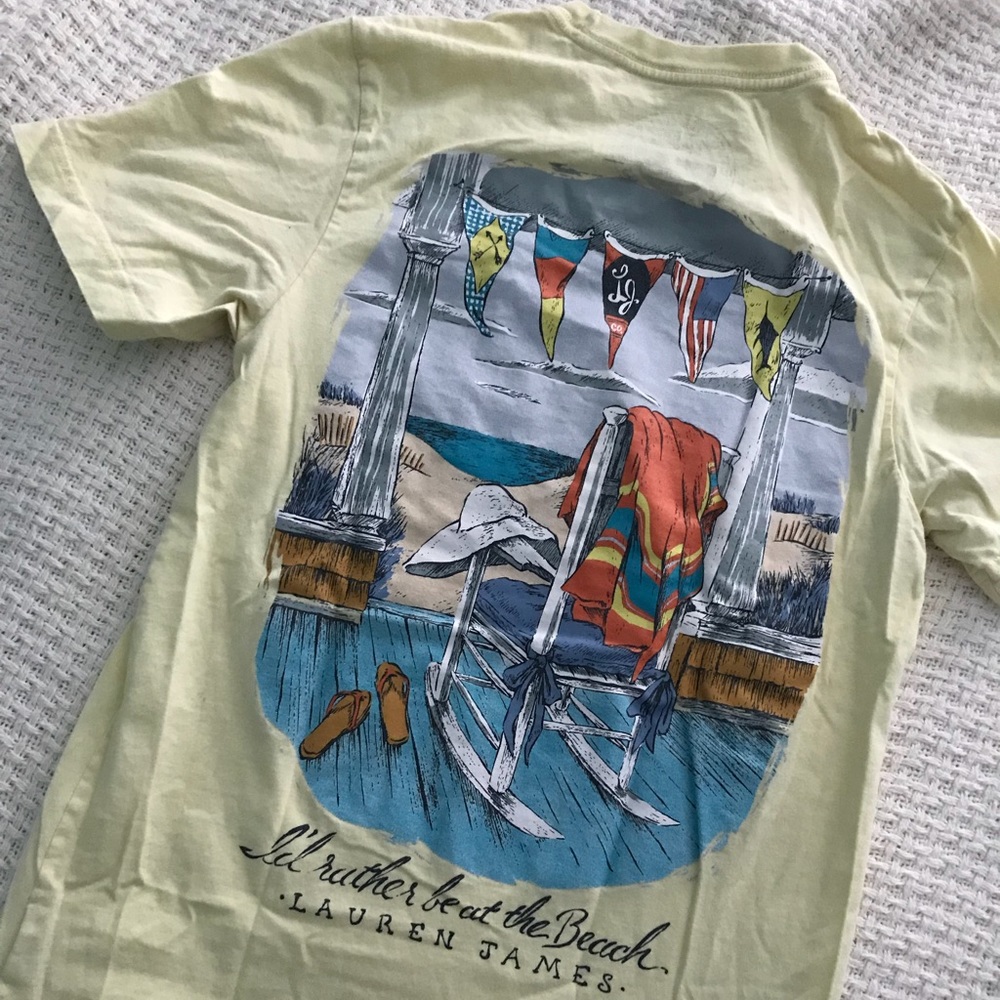 Lauren James tee preppy